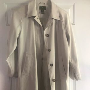LL Bean Women Trench Coat